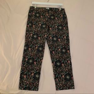 J.Crew Modern Floral Stretchy Pant